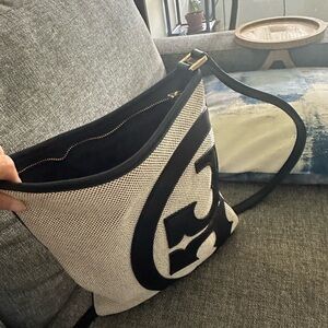 Tory Burch Monochrome Logo Crossbody Bag